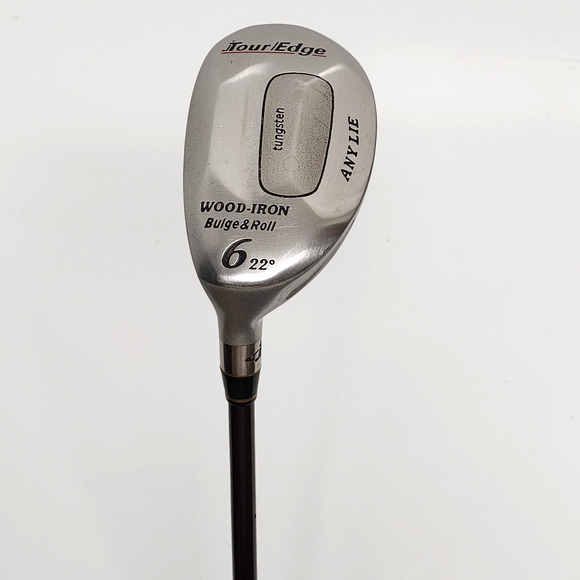 Left-Handed Tour Edge ANY LIE Bulge & Roll 6 Wood-Iron 22° Reg-Flex 41" New Grip - Picture 1 of 11